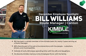 December 2024 Employee Spotlight: Bill Williams