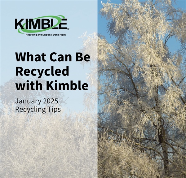 What Can and Cannot be Recycled with Kimble: Recycling Tip Tuesday